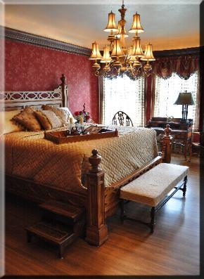 Interior shot of Sebring Suite at Sebring Mansion Inn and Spa